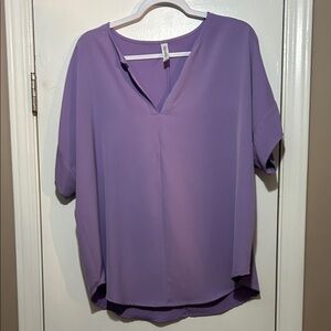 Zenana Outfitters Lilac Blouse